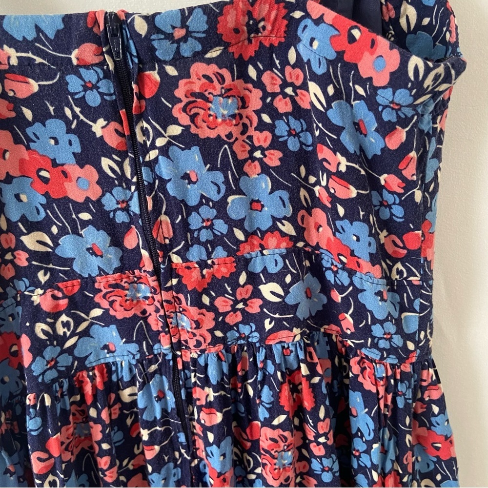 Vintage Y2K floral skater sweetheart dress mini - Picture 6 of 6